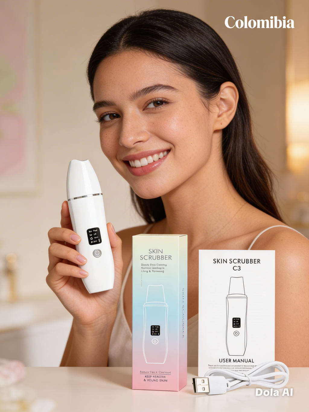 Pala Limpieza Facial Ultrasónica